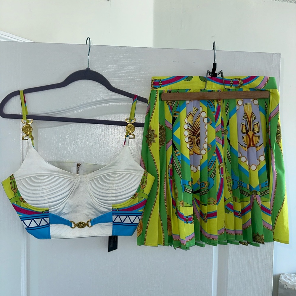 Top and skirt set